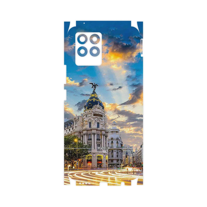 برچسب پوششی ماهوت مدل City of Madrid-FullSkin مناسب برای گوشی موبایل ریلمی 8 Pro