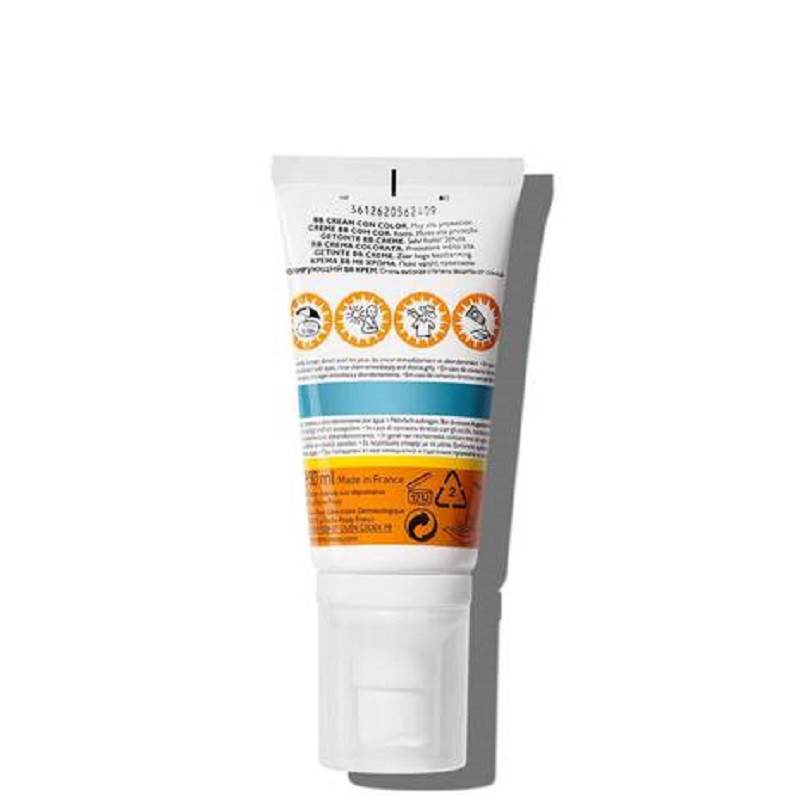 کرم ضد آفتاب رنگی لاروش پوزای SPF 50 مدل 1 ‌مناسب پوست‌های خشك و حساس حجم 50 میلی‌لیتر
