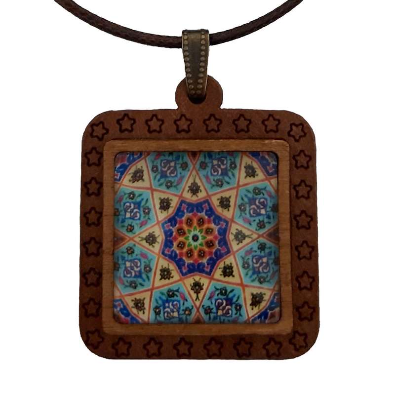 گردنبند زنانه مدل اسلیمی کد R.M 386
