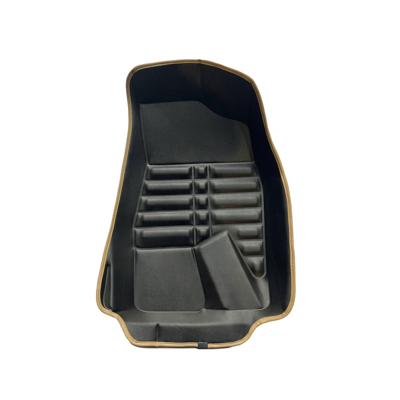 کفپوش پنج بعدی خودرو مدل نواردار مناسب برای سمند سورن به همراه کفپوش صندوق