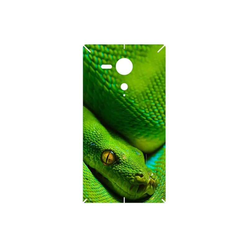 برچسب پوششی ماهوت مدل Snake مناسب برای گوشی موبایل سونی Xperia SP