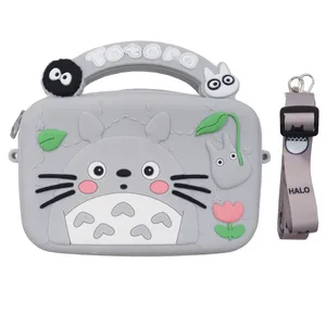 کیف هندزفری رامیلا مدل Silicon_Totoro_Mo به همراه بند