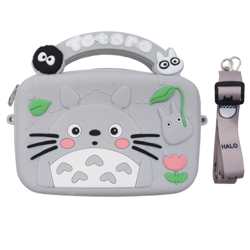 کیف هندزفری رامیلا مدل Silicon_Totoro_Mo به همراه بند