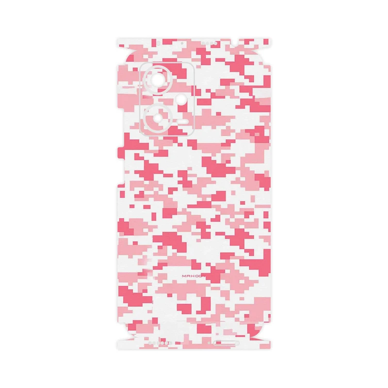برچسب پوششی ماهوت مدل Army_Pink_Pixel-FullSkin مناسب برای گوشی موبایل شیائومی Redmi Note 12 Pro Plus