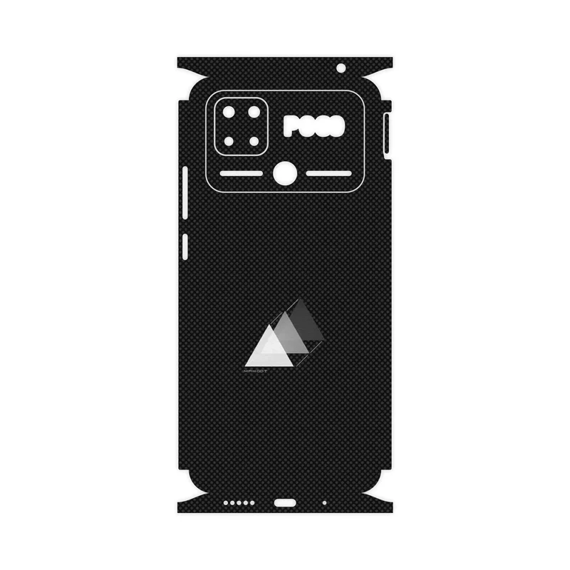 برچسب پوششی ماهوت مدل Minimal 3 Triangle Icon-FullSkin مناسب برای گوشی موبایل شیائومی Poco C40