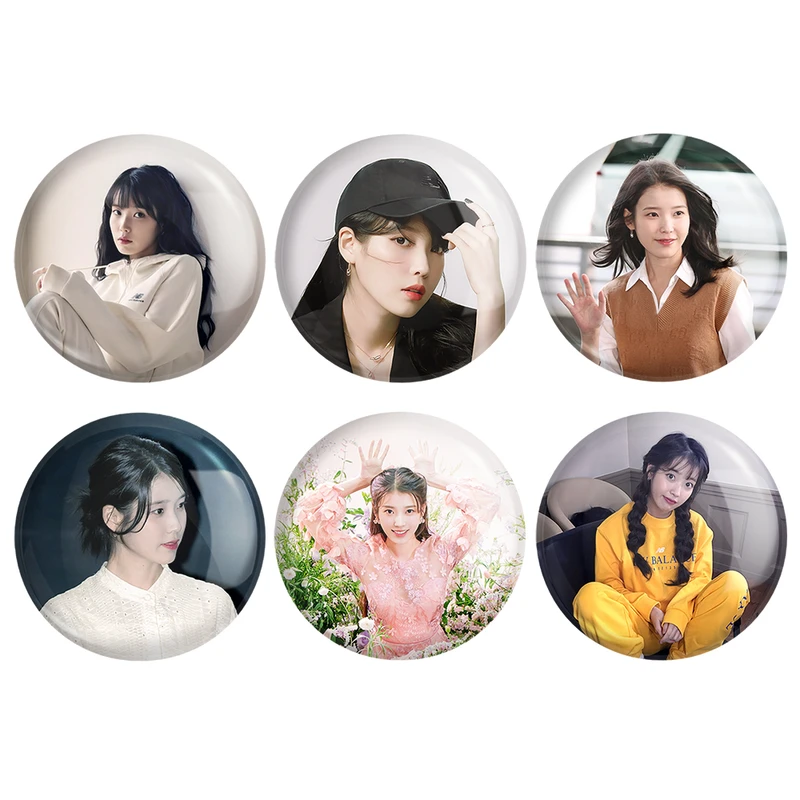  مگنت خندالو طرح آیو IU کد 1152A مجموعه 6 عددی