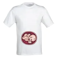 تیشرت بارداری طرح جنین کد b12