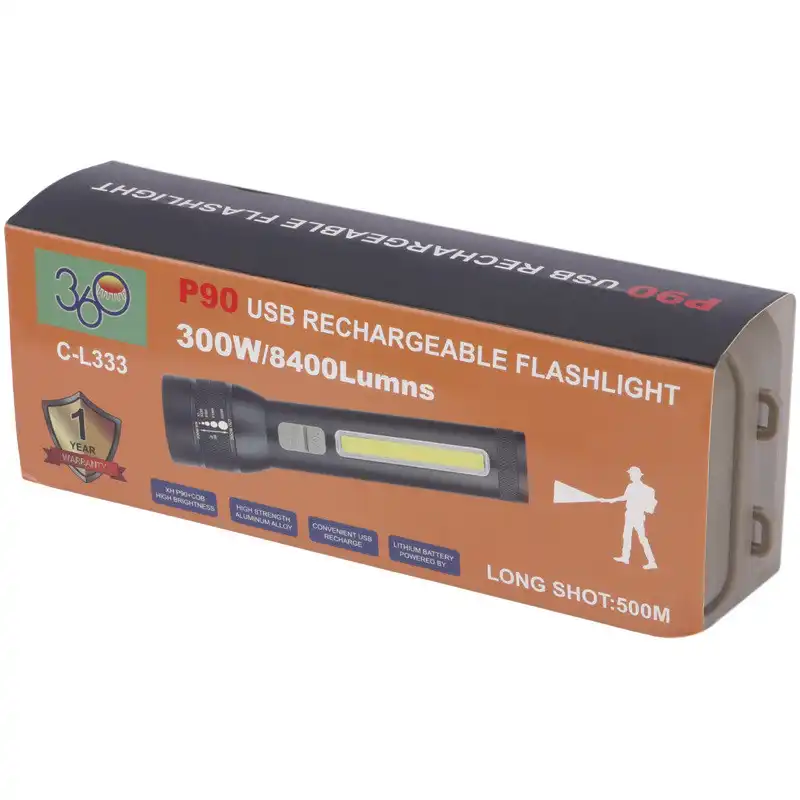 چراغ قوه دستی 360 مدل CL333