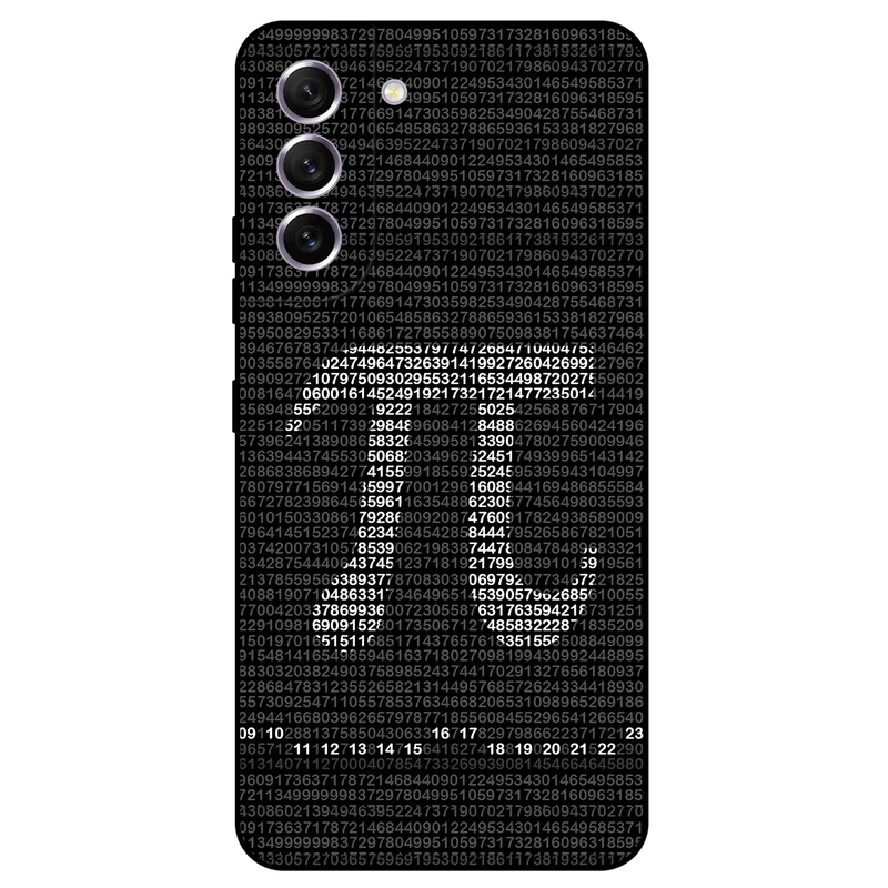 کاور مگافون طرح عدد پی مدل 7240 مناسب برای گوشی موبایل سامسونگ Galaxy S22 Plus 5G