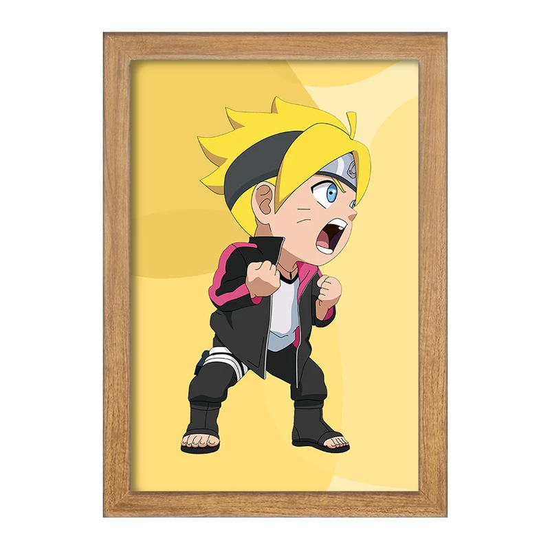 تابلو خندالو مدل بوروتو اوزوماکی انیمه بوروتو Boruto  کد 15740