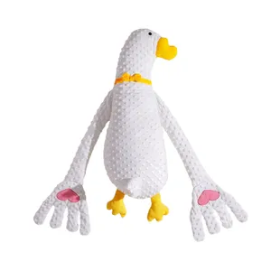 عروسک هم خوابک غاز مدل متحرک شارژی ارتفاع 65 سانتی متر