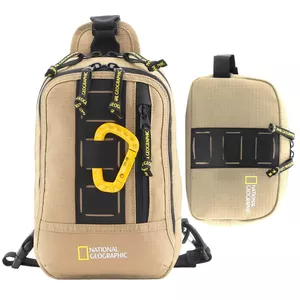 کوله پشتی نشنال جئوگرافیک مدل EXPLORER 21214-3 به همراه کیف لوازم شخصی