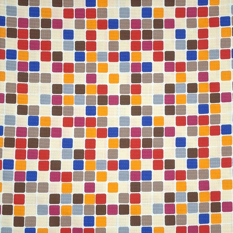 پارچه آشپزخانه عرض 1.5 متر مدل رنگین کد 01 رنگ کرم