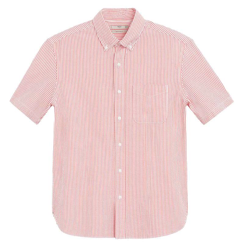 پیراهن آستین کوتاه مردانه مانگو مدل RD652SAT