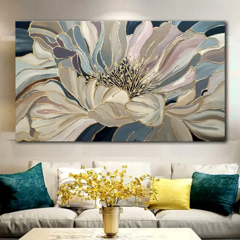 تابلو نقاشی مدل گل کد0065