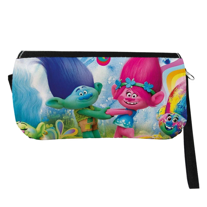   جامدادی طرح انیمیشن ترولها مدل دو زیپ کد 178