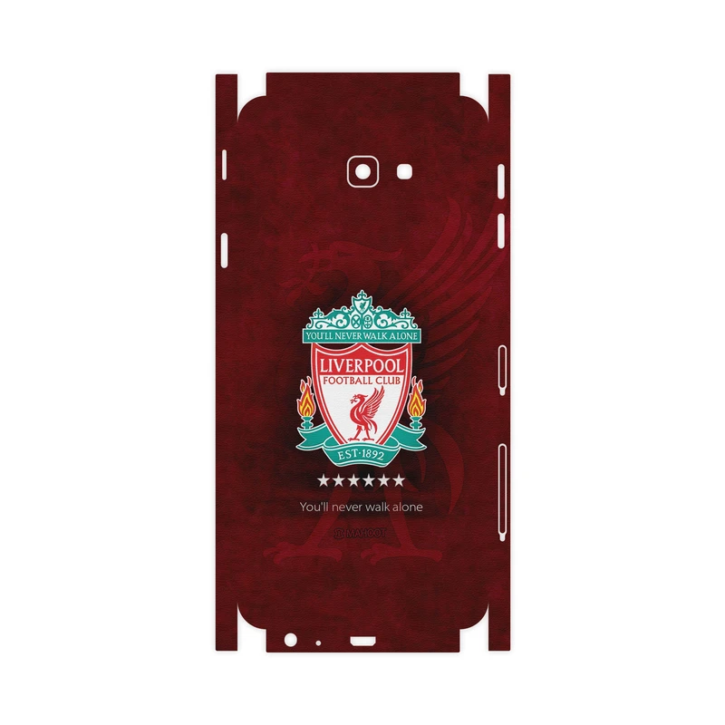 برچسب پوششی ماهوت مدل Liverpool-FC-FullSkin مناسب برای گوشی موبایل سامسونگ Galaxy J4 Plus