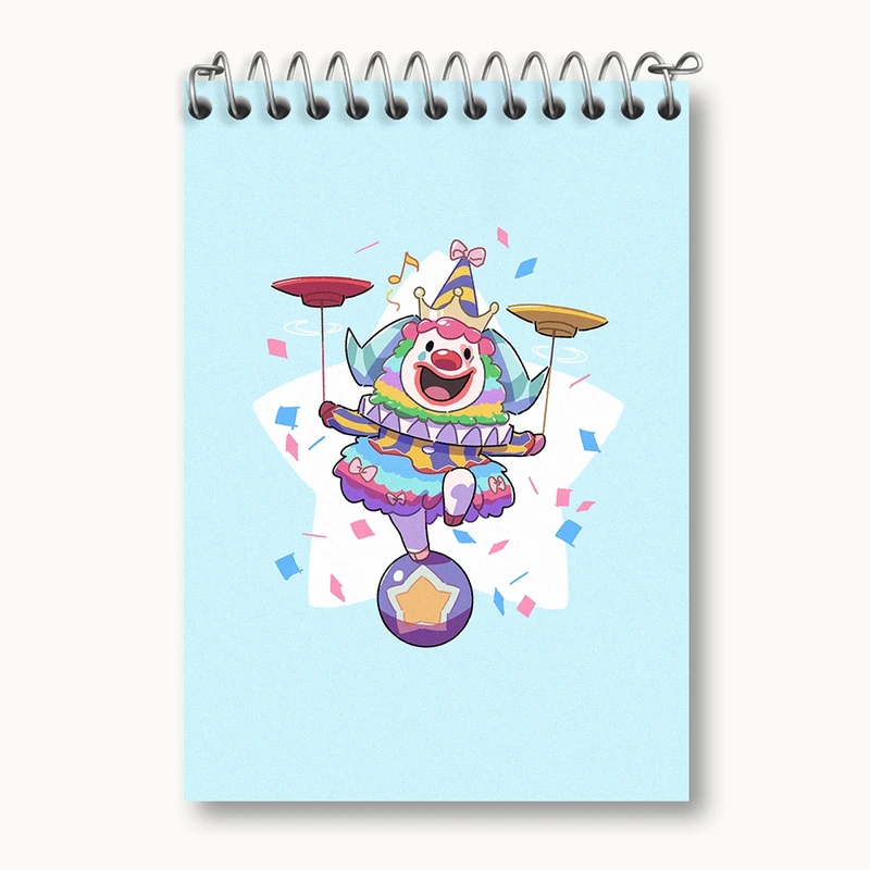 دفتر یادداشت 50 برگ خندالو مدل بازی انیمال کراسینگ (Animal Crossing) کد 32685