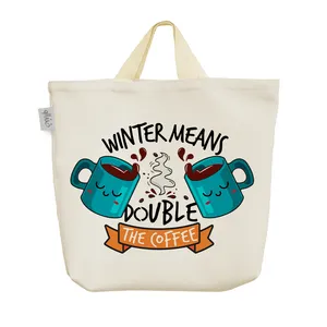 ساک خرید خندالو مدل قهوه کد 2668