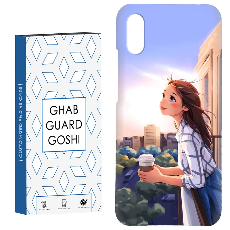 کاور قاب گارد گوشی طرح دخترانه کد Dimo-016 مناسب برای گوشی موبایل شیائومی Redmi 9A / 9i