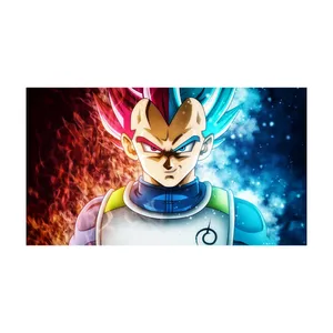 استیکر لپ تاپ و موبایل مدل انیمه طرح دراگون بال وجیتا Dragon ball Vegeta کد 3880
