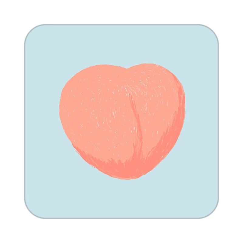 زیر لیوانی کاکتی طرح عاشقانه مدل mp36740