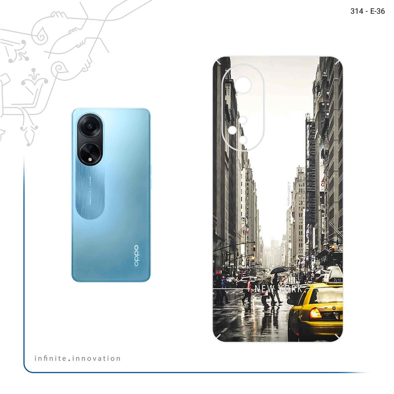 برچسب پوششی ماهوت مدل New_York_City مناسب برای گوشی موبایل اپو A98