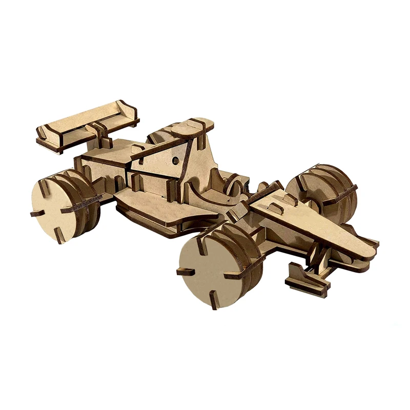 ساختنی مدل ماکت چوبی ماشین F1 کد M56