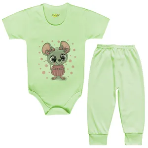 ست بادی و شلوار نوزادی کارانس مدل BSTG-3170