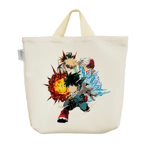 ساک خرید خندالو مدل انیمه آکادمی قهرمان من کد 1062