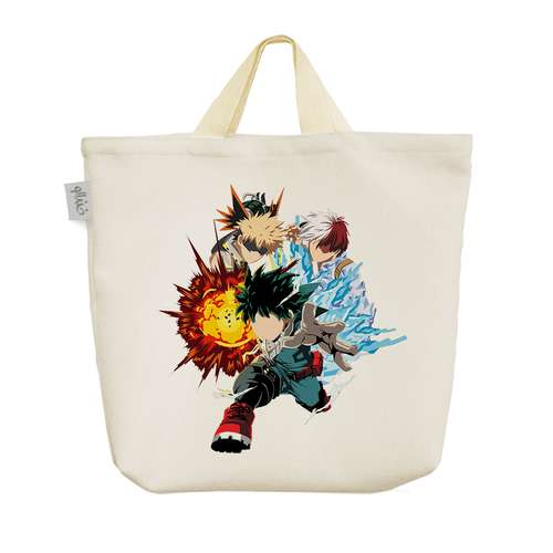 ساک خرید خندالو مدل انیمه آکادمی قهرمان من کد 1062