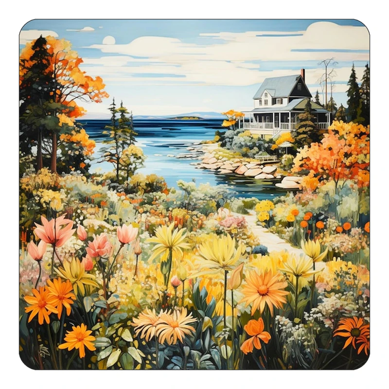 مگنت کاکتی طرح نقاشی رنگ روغن مدل mp71786