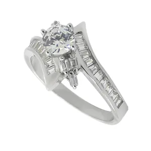 انگشتر نقره زنانه مدل Vip_010