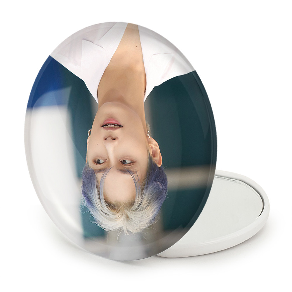 آینه جیبی خندالو طرح جونهی گروه سونتین Seventeen مدل تاشو کد 21603