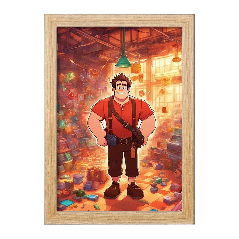 تابلو خندالو مدل رالف خرابکار کد F2773