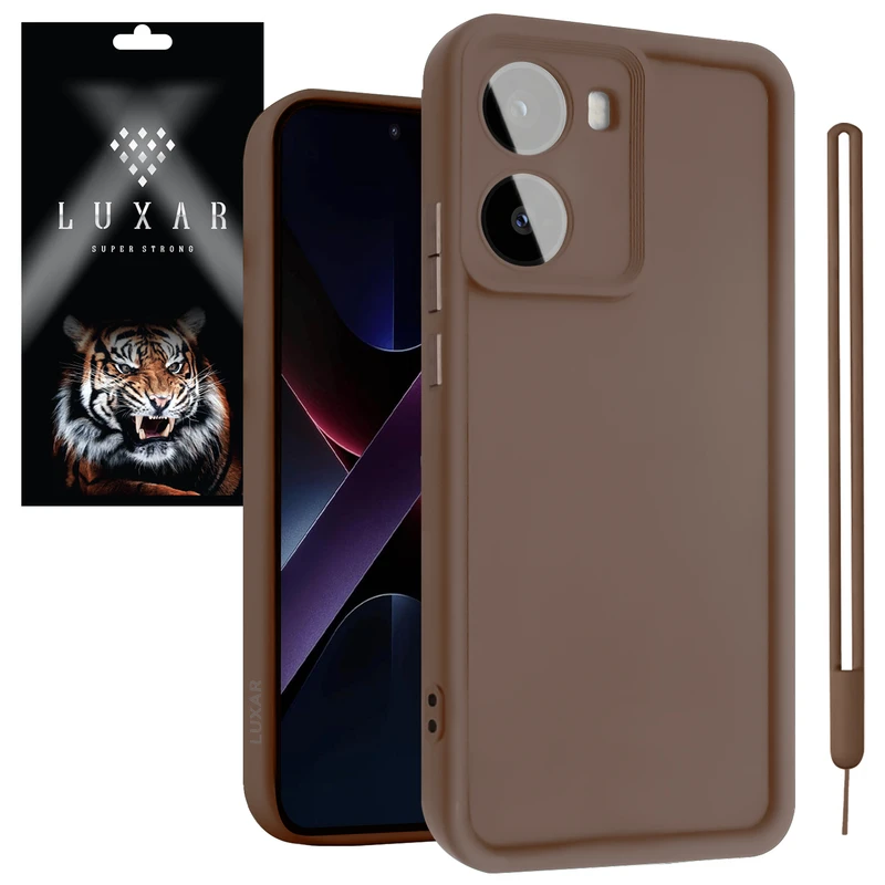 کاور لوکسار مدل x7pro -Puffer band طرح بند دار مناسب برای گوشی موبایل شیائومی Redmi Turbo4 5G / Poco X7 Pro 5G