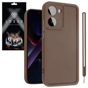 Luxar x7pro -Puffer with band Cover For xiaomi redmi turbo4 5G / poco x7 pro 5G