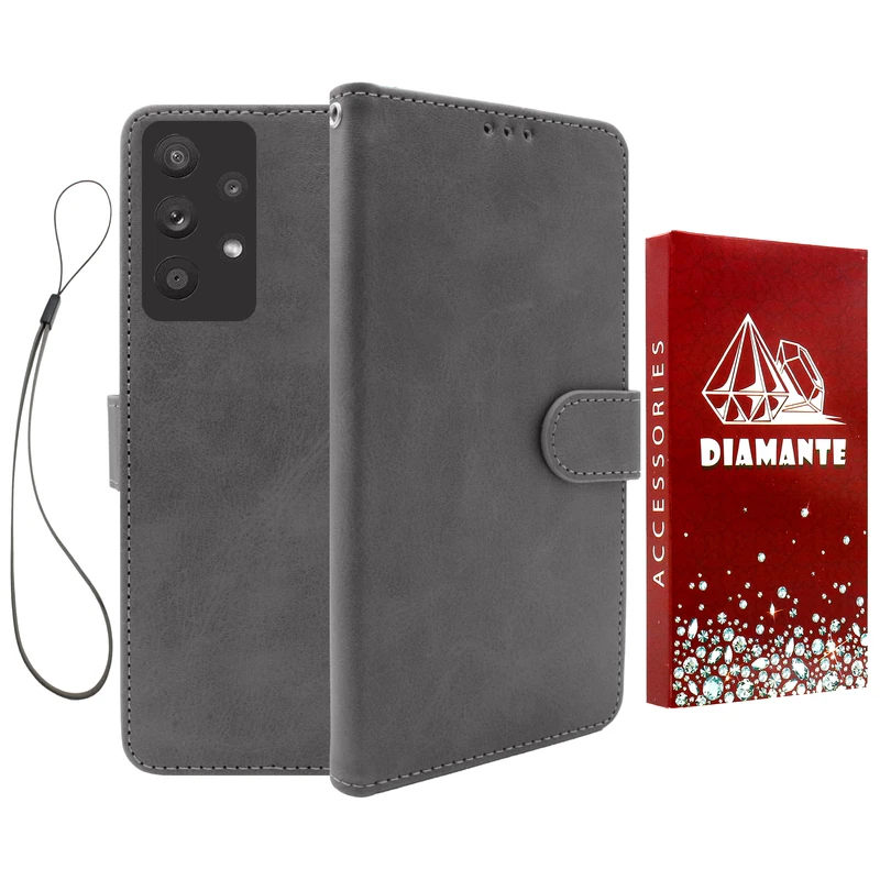 کیف کلاسوری دیامانته مدل Chanta Rd مناسب برای گوشی موبایل سامسونگ Galaxy A52s 4G / 5G به همراه بندآویز