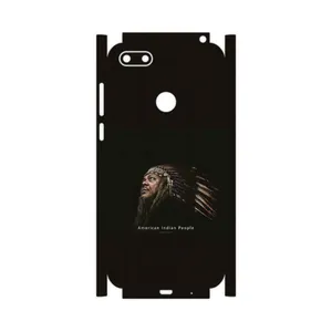 MAHOOT Portrait of an Indian Man-FullSkin Cover Sticker for Motorola Moto E6 Play