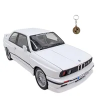 ماکت ماشین ناب سل مدل بی ام و فلزی BMW M3 E30 به همراه جاسوییچی