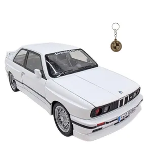 ماکت ماشین ناب سل مدل بی ام و فلزی BMW M3 E30 به همراه جاسوییچی