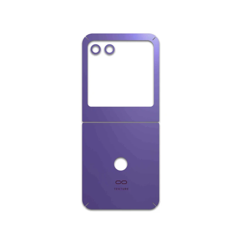 برچسب پوششی ماهوت مدل Matte-BlueBerry مناسب برای گوشی موبایل موتورولا Razr 40 Ultra