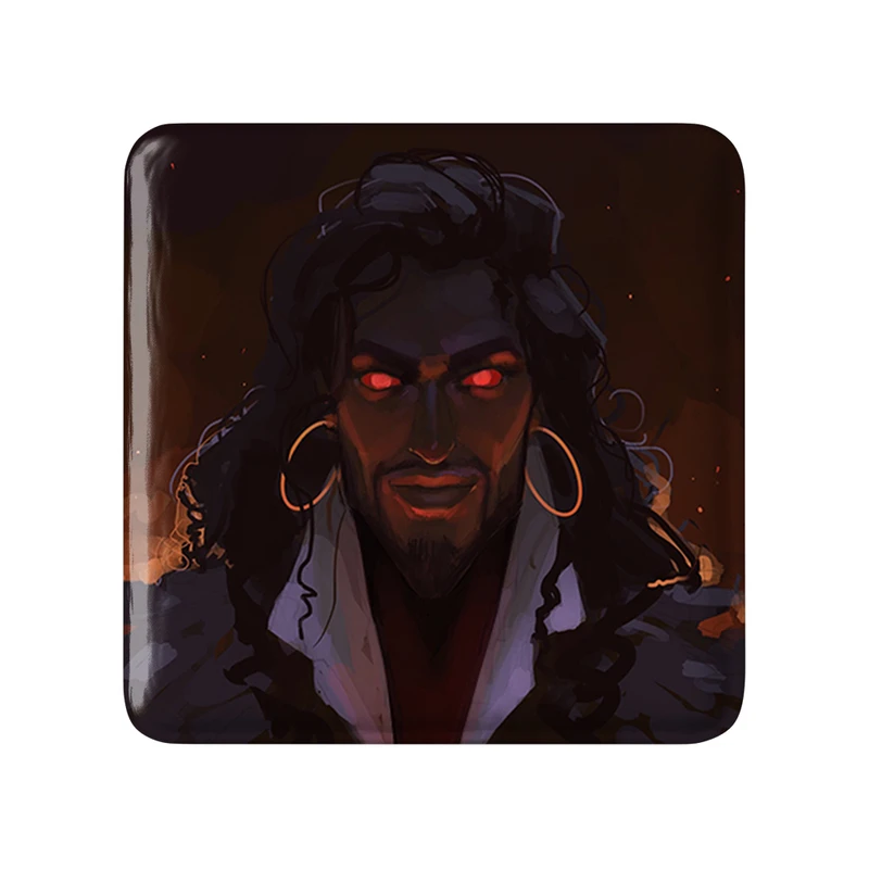 مگنت خندالو طرح بازی دنیای وارکرفت (World of Warcraft) مدل مربعی کد 31819