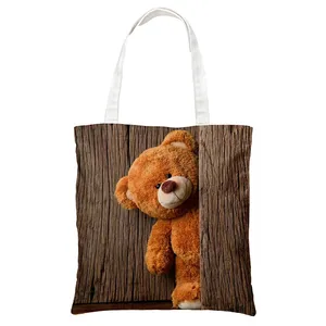 ساک دستی طرح خرس کد 00110