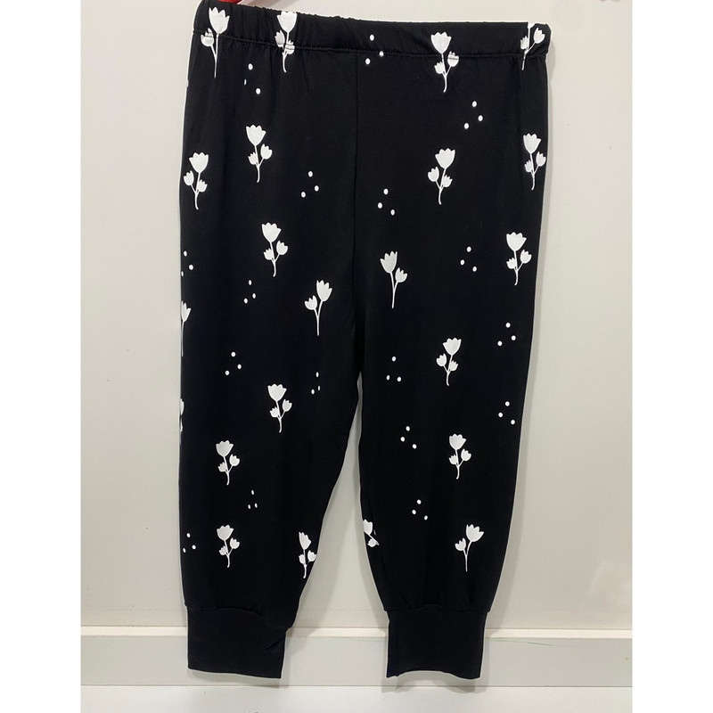 ست تاپ و شلوارک زنانه طرح گل لاله کد ME