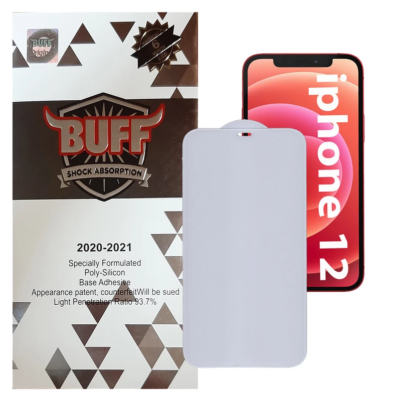 محافظ صفحه نمایش 5D بوف مدل FP33 مناسب برای گوشی موبایل اپل Iphone 12