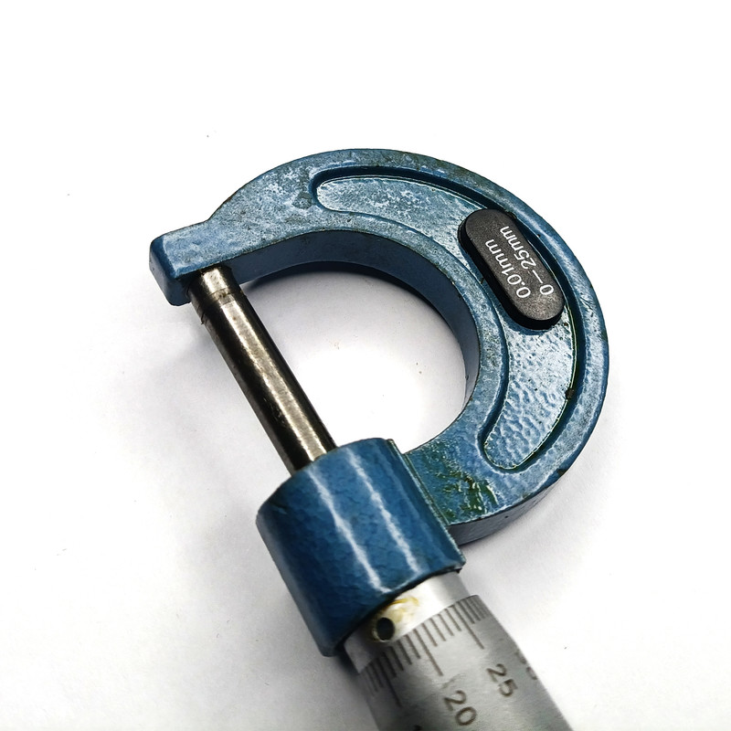 میکرومتر خارج سنج رابرت کد ZR-1441A گستره 25-0 میلیمتر