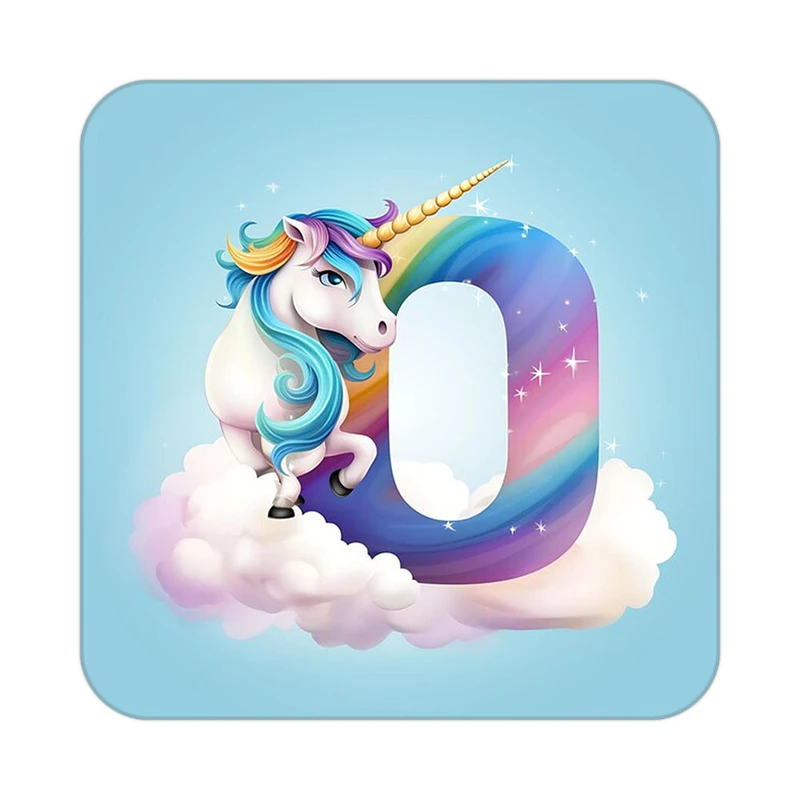 زیر لیوانی کاکتی طرح اسب تک شاخ و یونیکورن مدل mp31518