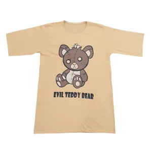 تی شرت لانگ زنانه مدل سوپر نخ خرسی R25_lk_ADN