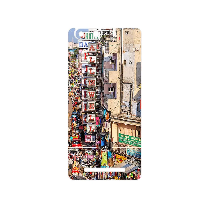 برچسب پوششی ماهوت مدل City of Delhi مناسب برای گوشی موبایل جی ال ایکس Pars